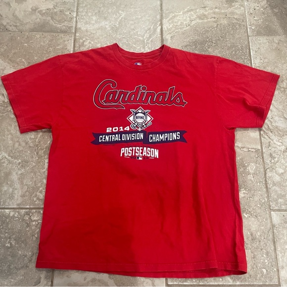 St Louis Cardinals 2014 Central Division Champions Sz large - Picture 3 of 5